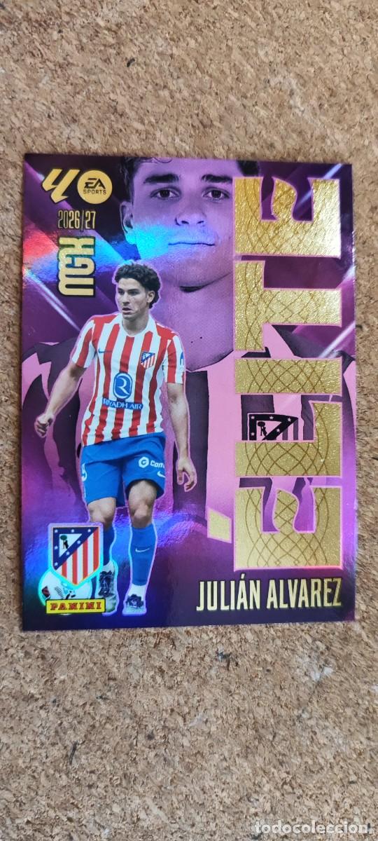 Cromos de Futebol: MEGACRACKS 26/27 CARD ELITE JULIAN ALVAREZ AT MADRID # 8 PANINI