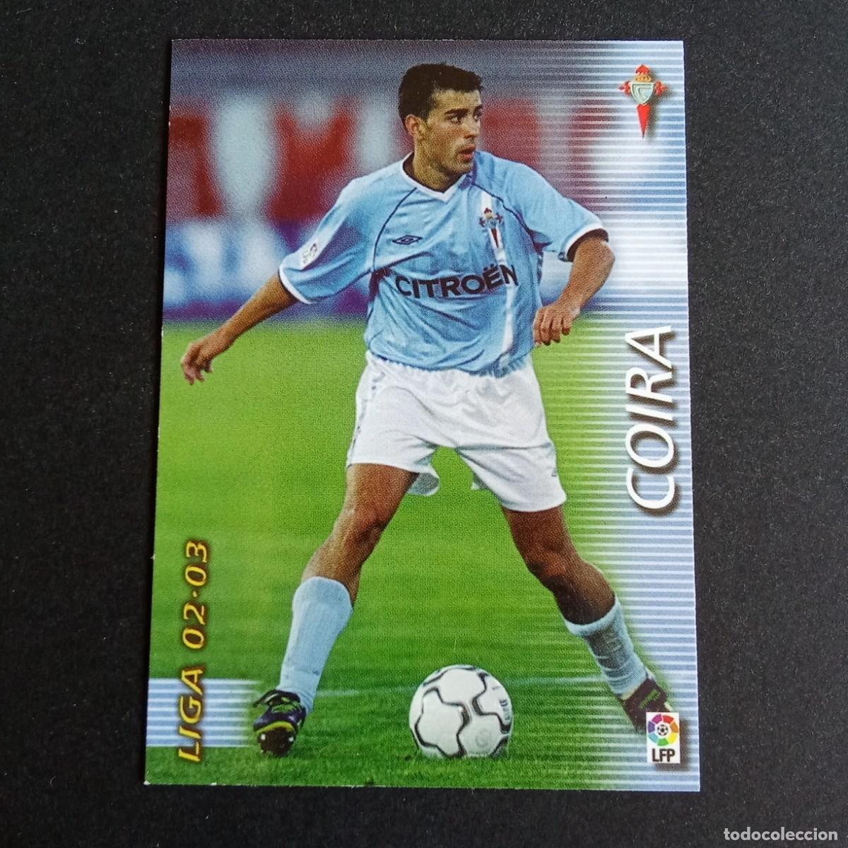 Cartes &agrave; collectionner de Football: 95 COIRA CELTA LIGA 2002 2003 02 03 MEGAFICHAS PANINI
