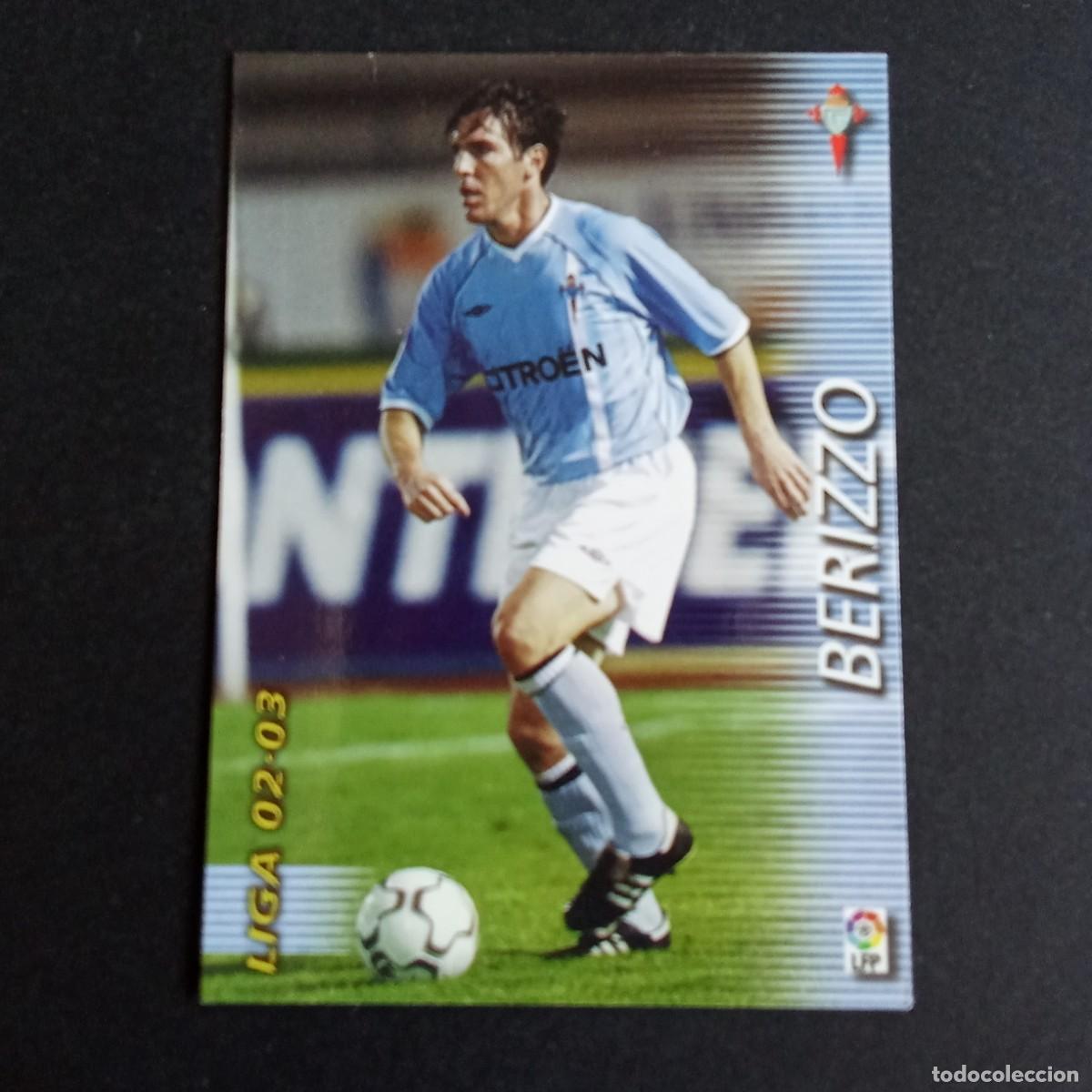Cromos de Futebol: 97 BERIZZO CELTA LIGA 2002 2003 02 03 MEGAFICHAS PANINI