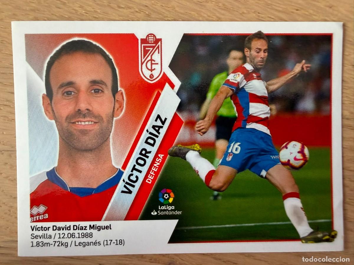 Cartes &agrave; collectionner de Football: 3 VICTOR DIAZ GRANADA 19 20 2019 2020 LIGA SANTANDER COLECCIONES ESTE SIN PEGAR STICKER