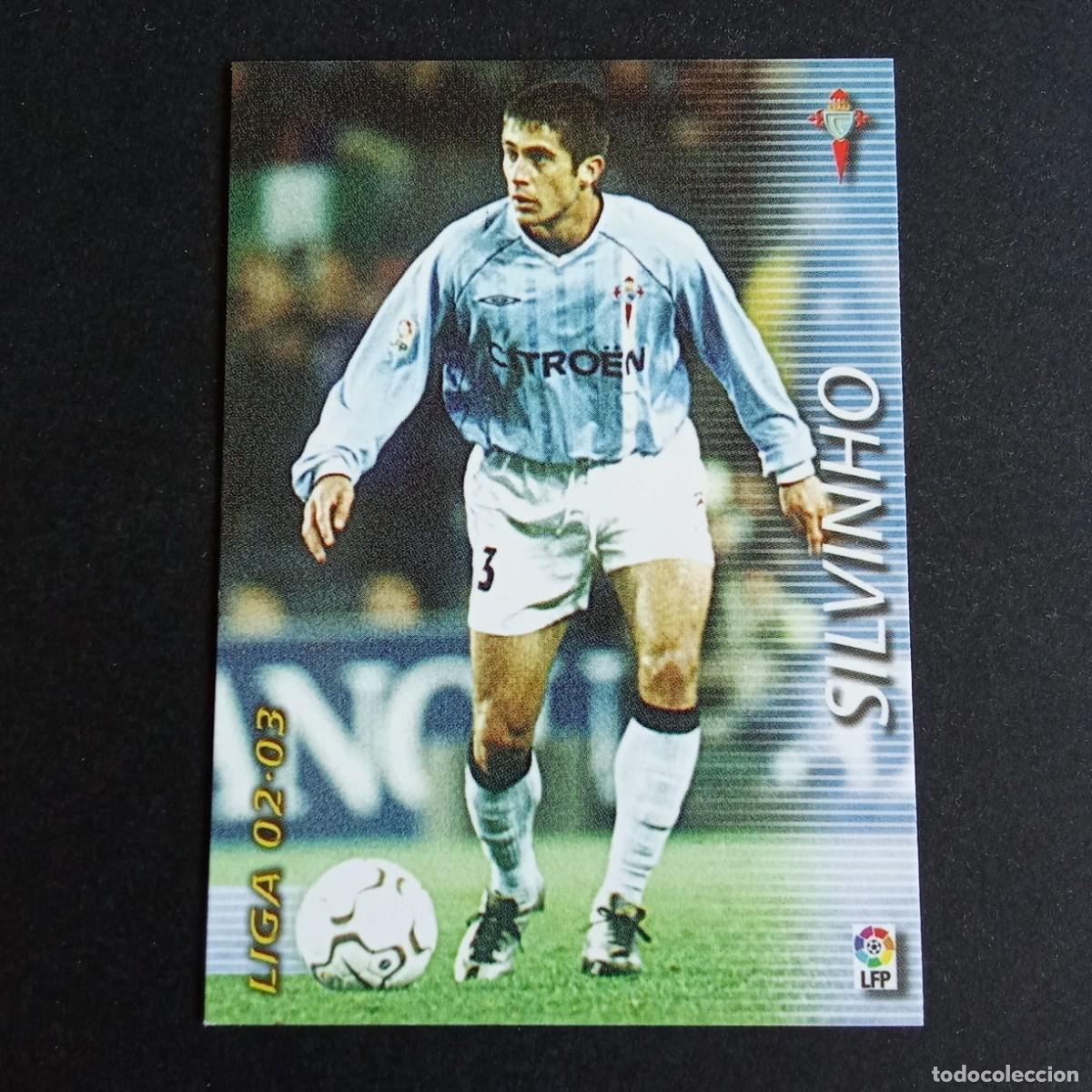 Cartes &agrave; collectionner de Football: 100 SILVINHO CELTA LIGA 2002 2003 02 03 MEGAFICHAS PANINI