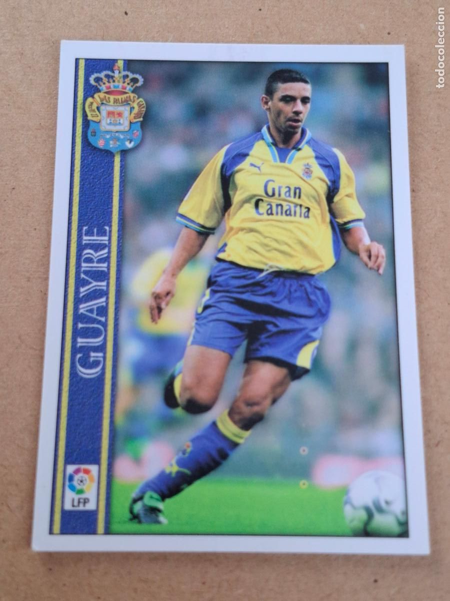 Cartes &agrave; collectionner de Football: MUNDICROMO 2000 2001 00 01 - 578 GUAYRE - UD. LAS PALMAS