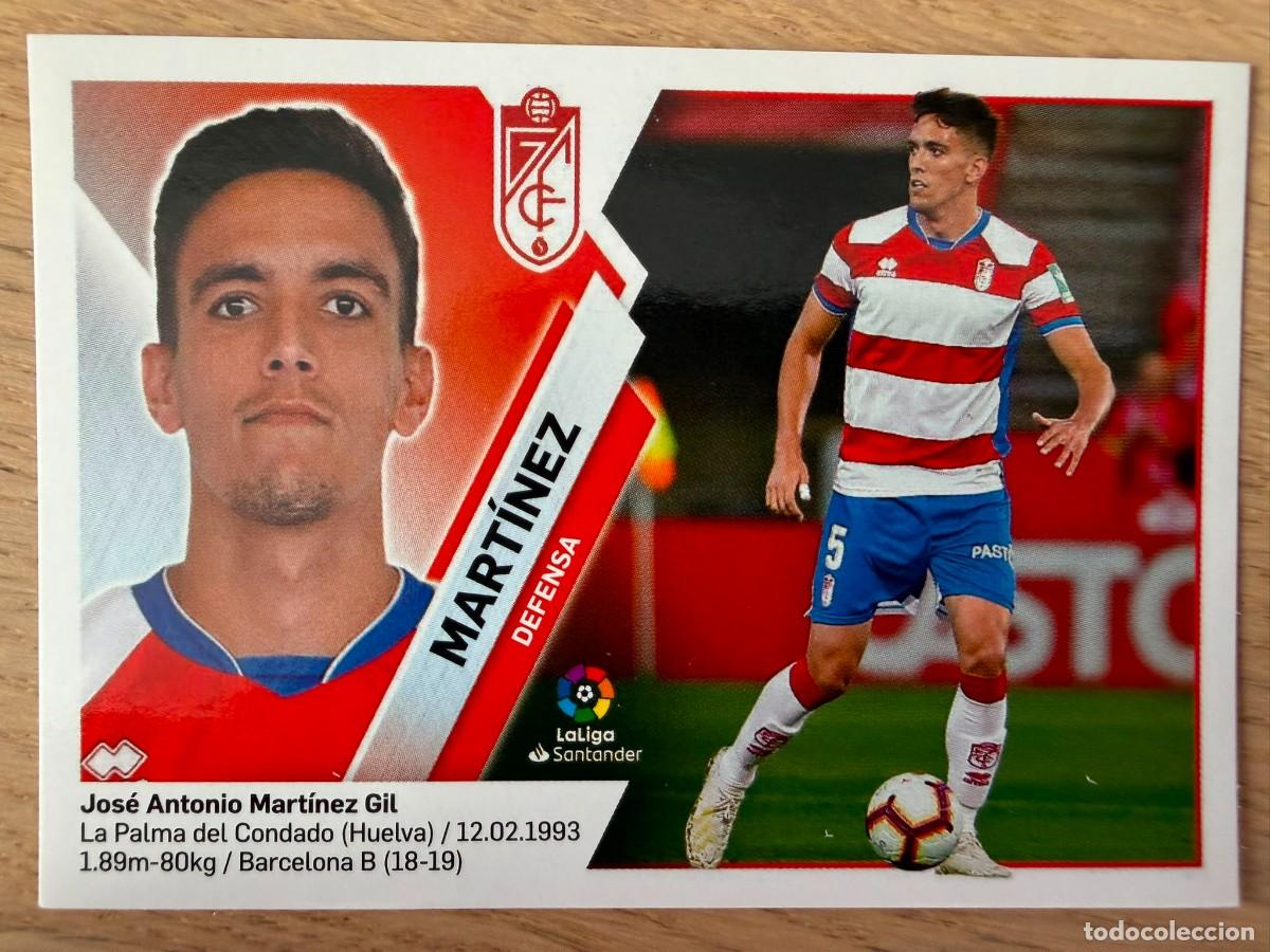 Cartes &agrave; collectionner de Football: 5 MARTINEZ GRANADA 19 20 2019 2020 LIGA SANTANDER COLECCIONES ESTE SIN PEGAR STICKER