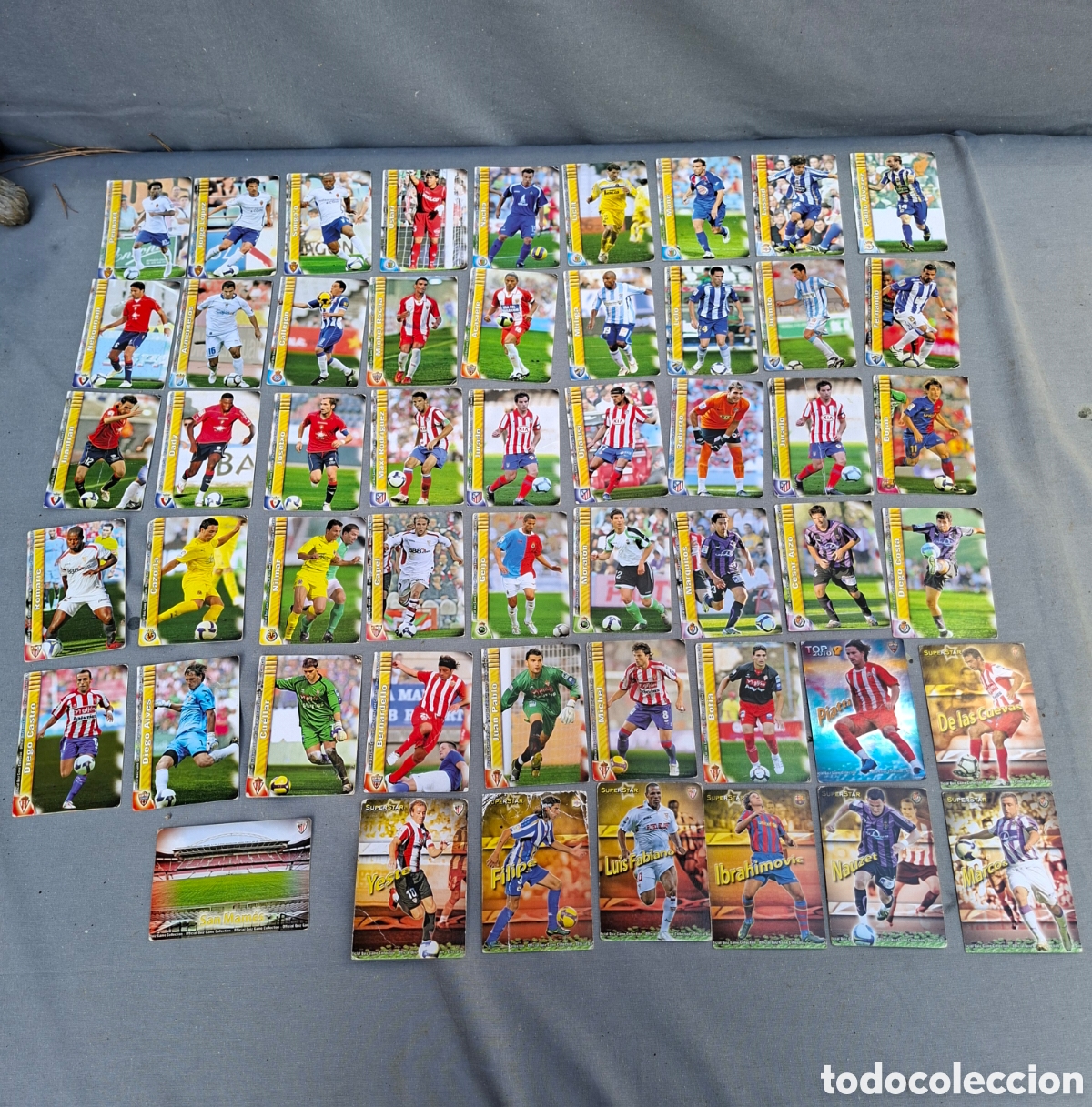 Cromos de f&uacute;tbol: Lote de cromos la liga 2009/2010