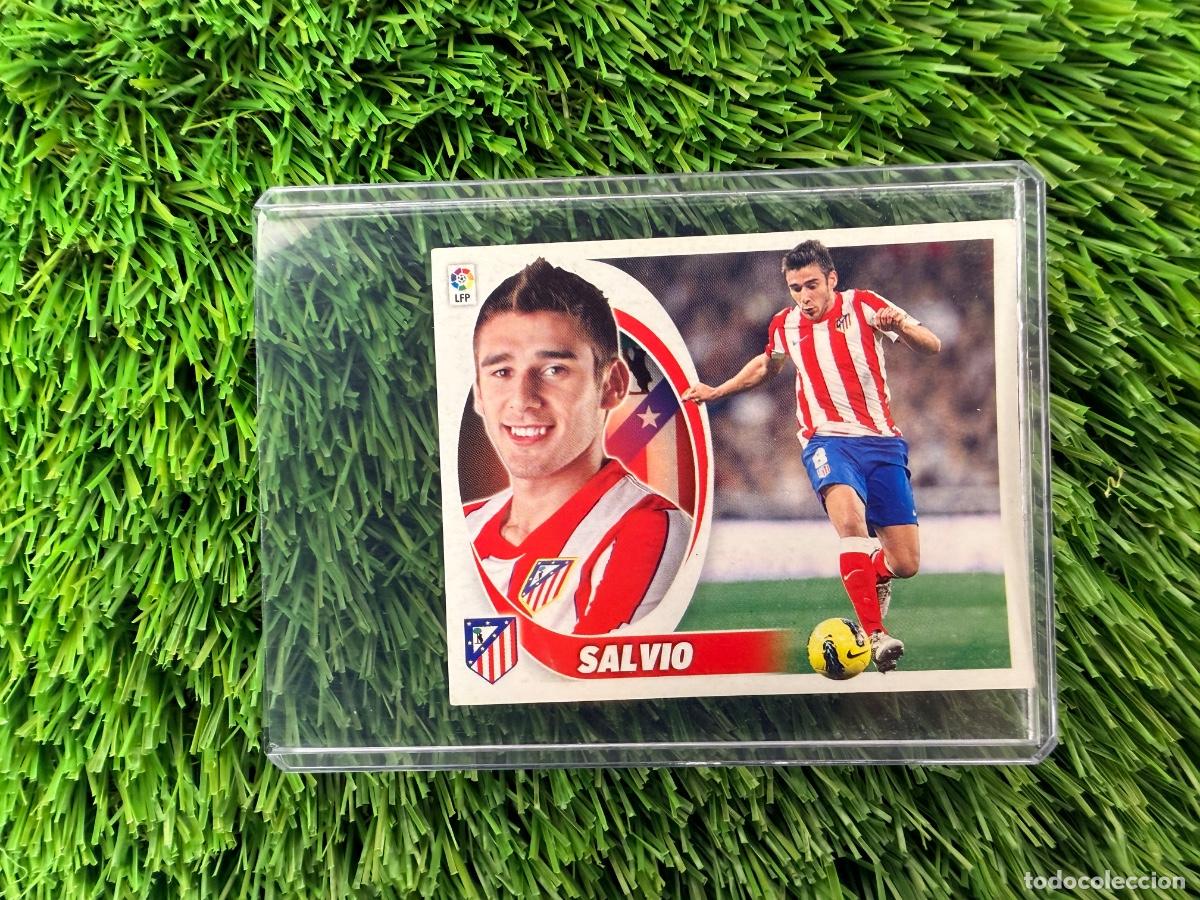 Cromos de f&uacute;tbol: N&ordm; 13B Salvio Atl&eacute;tico de Madrid Liga Este 12 13