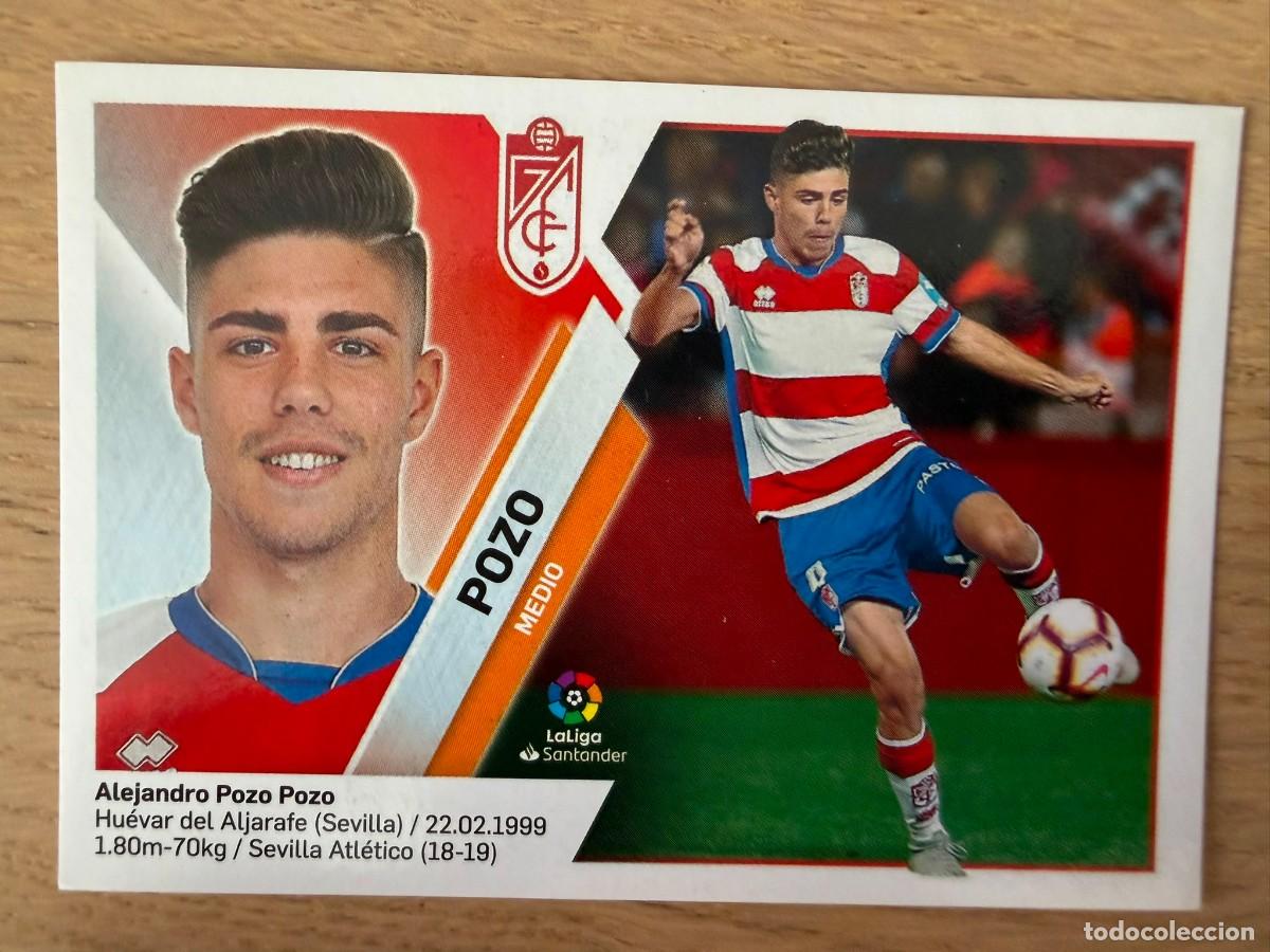 Cromos de f&uacute;tbol: 10 POZO GRANADA 19 20 2019 2020 LIGA SANTANDER COLECCIONES ESTE SIN PEGAR STICKER