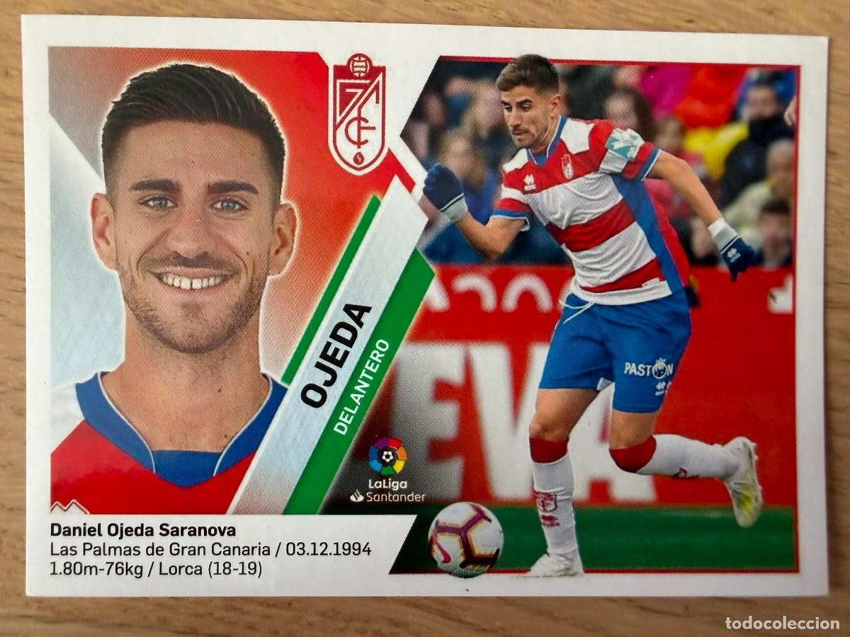 Cromos de f&uacute;tbol: 13 OJEDA GRANADA 19 20 2019 2020 LIGA SANTANDER COLECCIONES ESTE SIN PEGAR STICKER