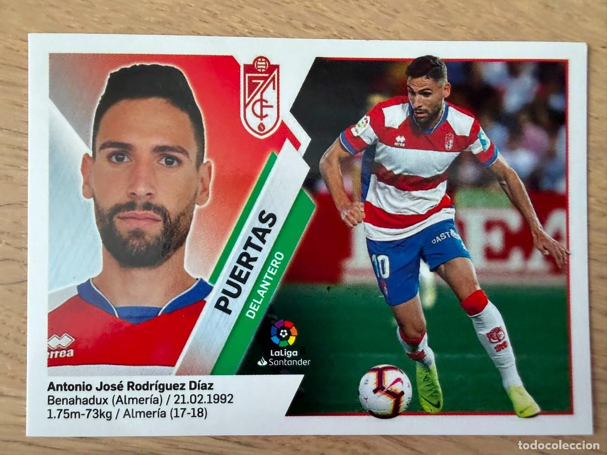 Cromos de f&uacute;tbol: 15 PUERTAS GRANADA 19 20 2019 2020 LIGA SANTANDER COLECCIONES ESTE SIN PEGAR STICKER