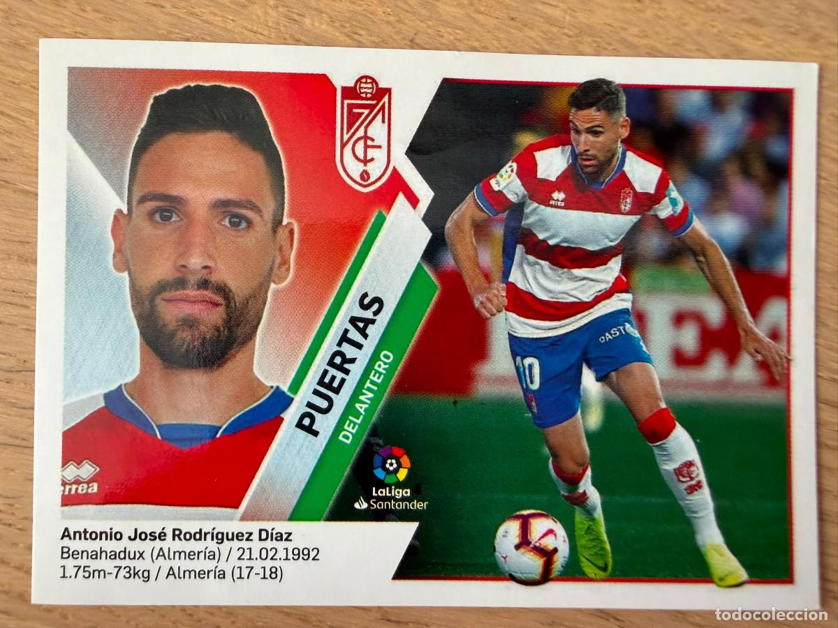 Cromos de f&uacute;tbol: 15 PUERTAS GRANADA 19 20 2019 2020 LIGA SANTANDER COLECCIONES ESTE SIN PEGAR STICKER