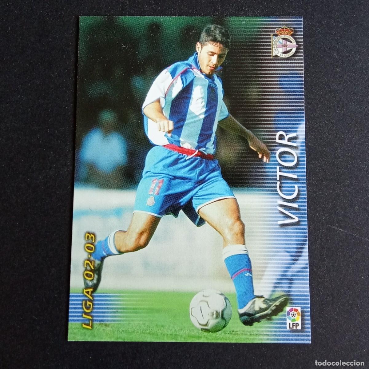 Fu&szlig;ball-Sticker: 120 VICTOR DEPORTIVO CORU&Ntilde;A LIGA 2002 2003 02 03 MEGAFICHAS PANINI
