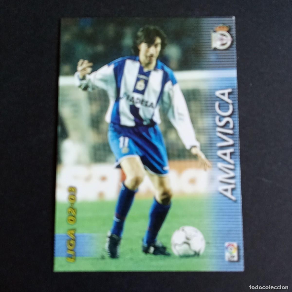 Fu&szlig;ball-Sticker: 122 AMAVISCA DEPORTIVO CORU&Ntilde;A LIGA 2002 2003 02 03 MEGAFICHAS PANINI
