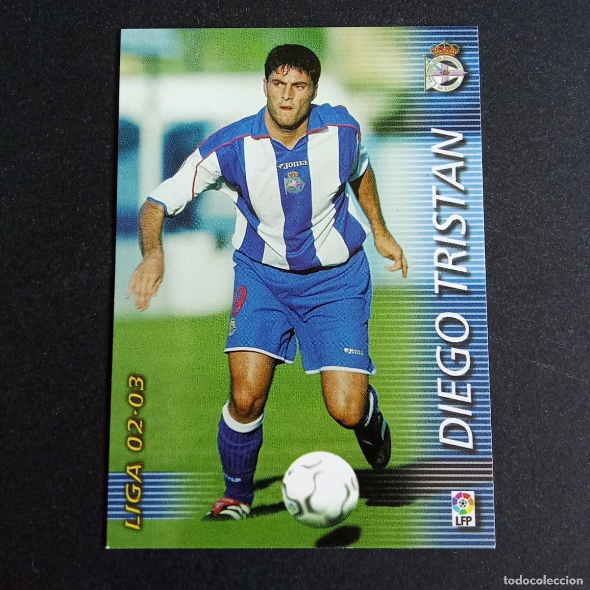 Fu&szlig;ball-Sticker: 125 DIEGO TRISTAN DEPORTIVO CORU&Ntilde;A LIGA 2002 2003 02 03 MEGAFICHAS PANINI