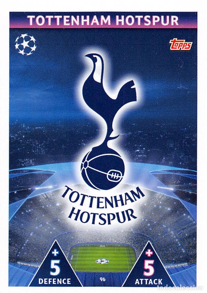Cartes &agrave; collectionner de Football: TOPPS MATCH ATTAX UCL (EDICION INDIA) 18/19 2018/2019 #96 ESCUDO (TOTTENHAM HOTSPUR)