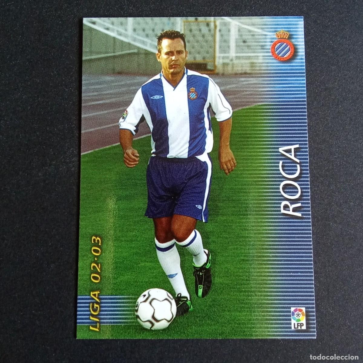 Cartes &agrave; collectionner de Football: 129 ROCA ESPANYOL LIGA 2002 2003 02 03 MEGAFICHAS PANINI
