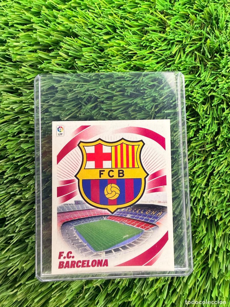 Cromos de f&uacute;tbol: Escudo FC Barcelona Liga Este 12 13