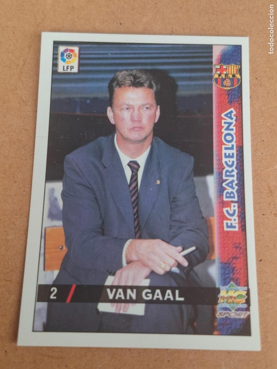 Cromos de f&uacute;tbol: MUNDICROMO 98 99 1998 1999 - 2 VAN GAAL - FC. BARCELONA