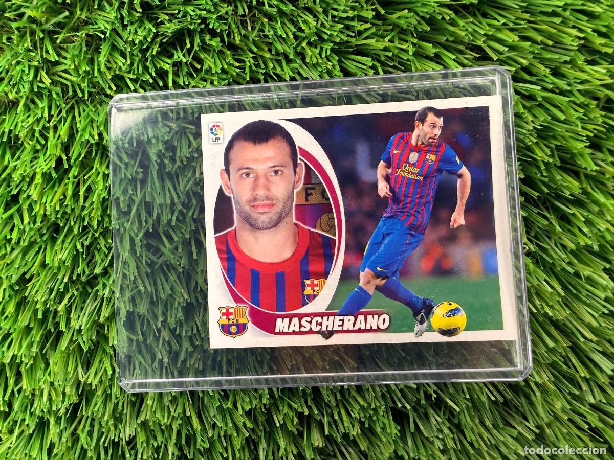 Cromos de f&uacute;tbol: N&ordm; 6 Mascherano FC Barcelona Liga Este 12 13