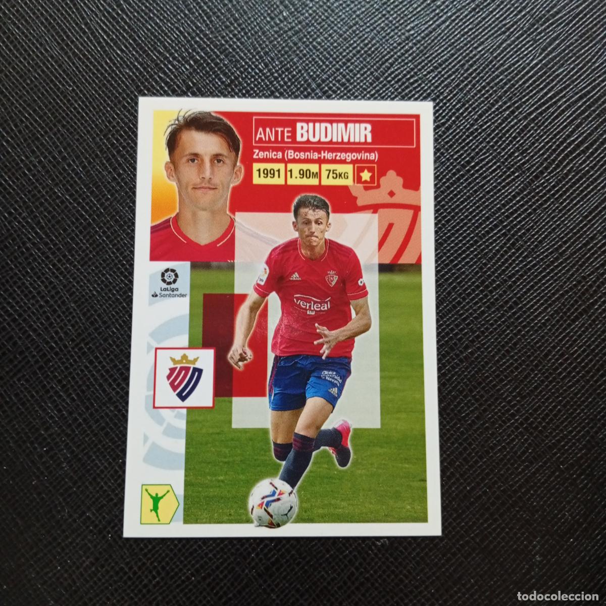 Cromos de f&uacute;tbol: BUDIMIR OSASUNA ESTE 2020 2021 CROMO FUTBOL LIGA 20 21 - SIN PEGAR - A97 PG100 FICHAJE 54