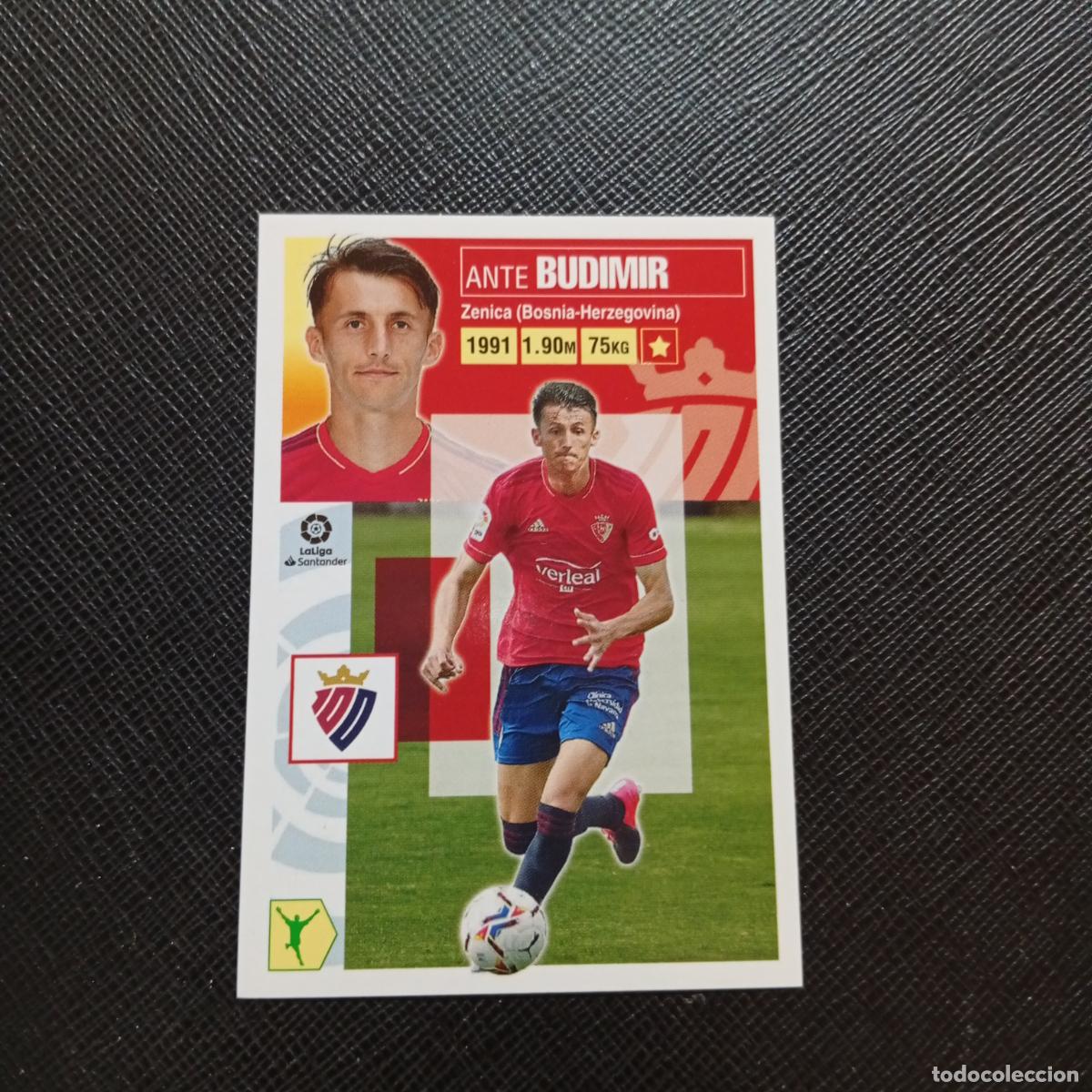 Cromos de f&uacute;tbol: BUDIMIR OSASUNA ESTE 2020 2021 CROMO FUTBOL LIGA 20 21 - SIN PEGAR - A97 PG100 FICHAJE 54