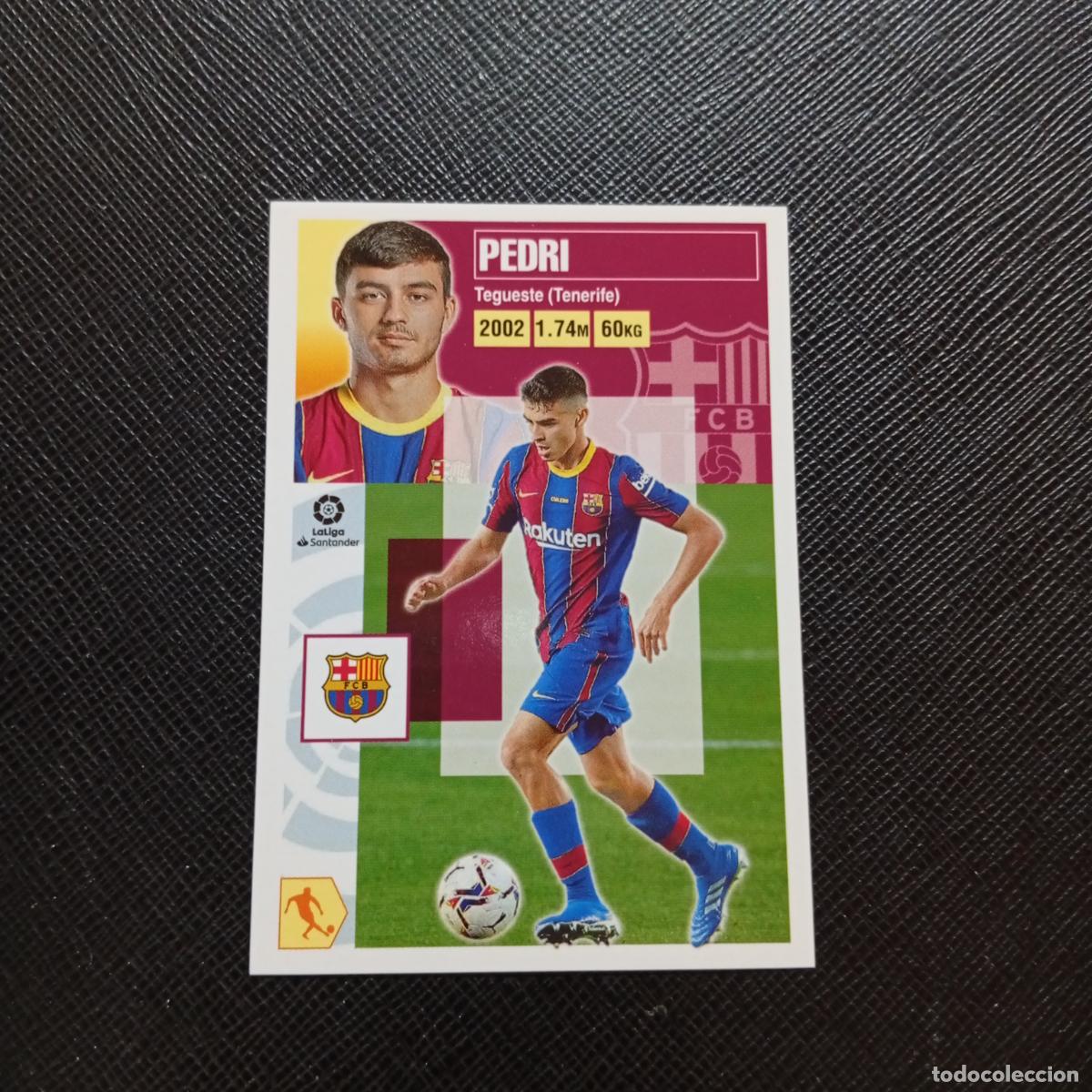 Cromos de f&uacute;tbol: PEDRI BARCELONA ESTE 2020 2021 CROMO FUTBOL LIGA 20 21 - SIN PEGAR - A97 PG109 FICHAJE 55