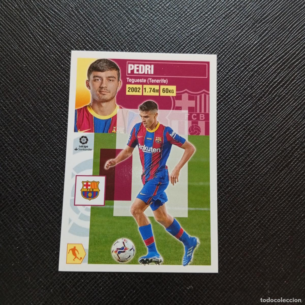 Cromos de f&uacute;tbol: PEDRI BARCELONA ESTE 2020 2021 CROMO FUTBOL LIGA 20 21 - SIN PEGAR - A97 PG109 FICHAJE 55