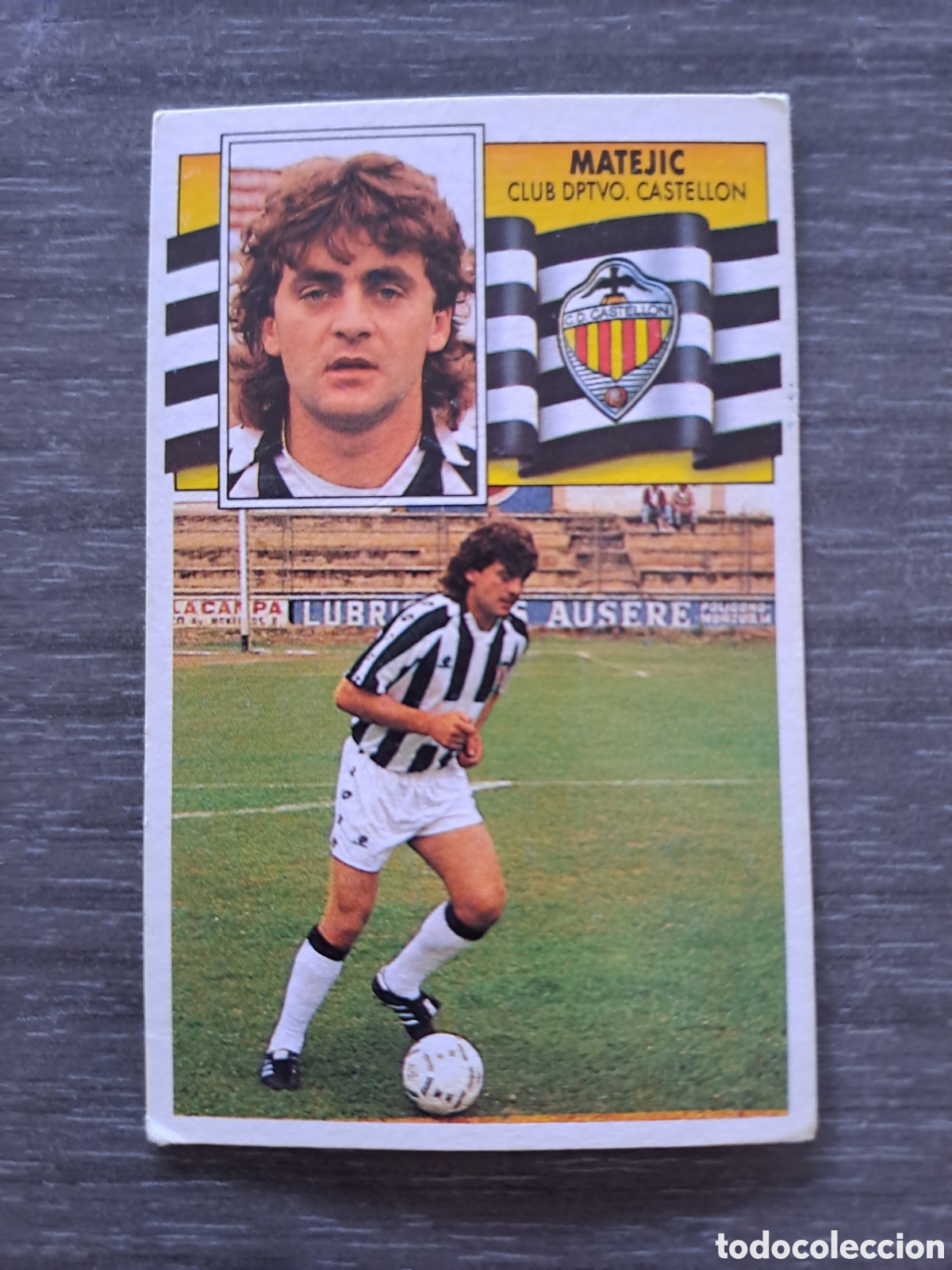 Cromos de f&uacute;tbol: MATEJIC &ndash; CD CASTELL&Oacute;N &ndash; FICHAJES N&ordm; 32 &ndash; EDICIONES ESTE LIGA 90-91 &ndash; SIN PEGAR