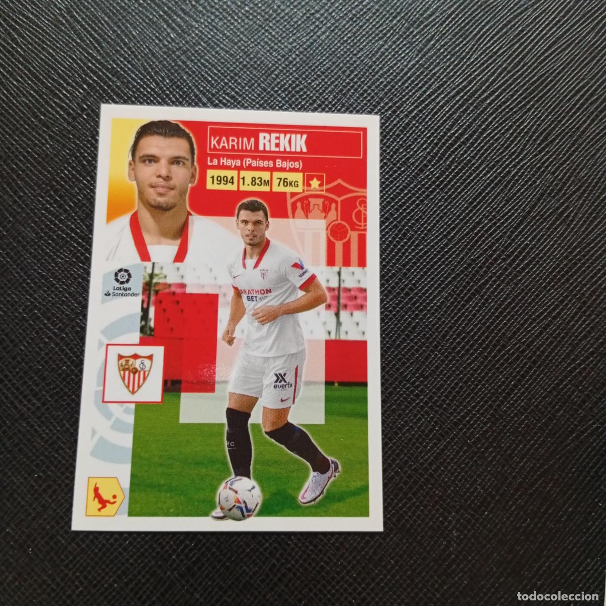 Cromos de f&uacute;tbol: REKIK SEVILLA ESTE 2020 2021 CROMO FUTBOL LIGA 20 21 - SIN PEGAR - A97 PG118 FICHAJE 56