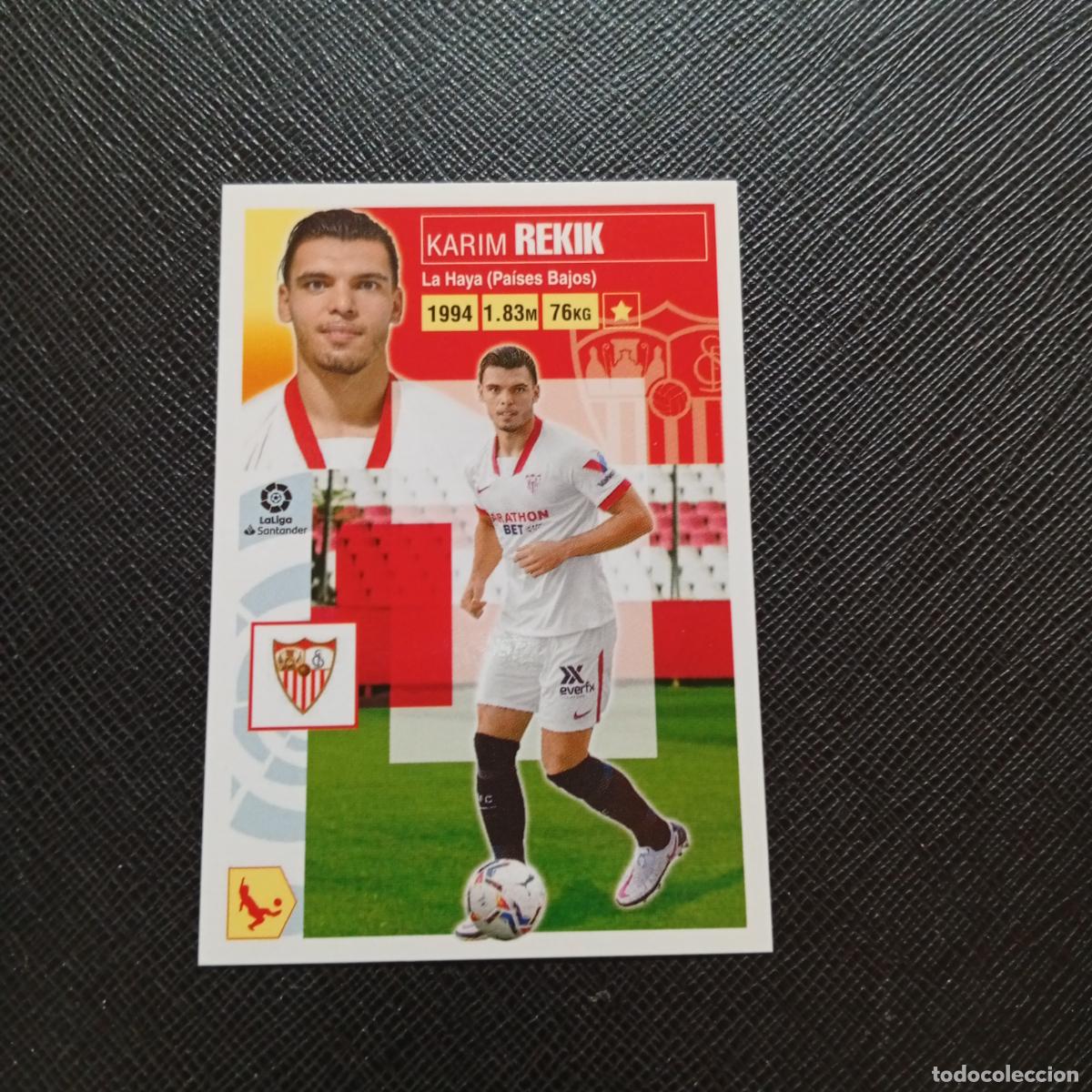 Cromos de f&uacute;tbol: REKIK SEVILLA ESTE 2020 2021 CROMO FUTBOL LIGA 20 21 - SIN PEGAR - A97 PG118 FICHAJE 56