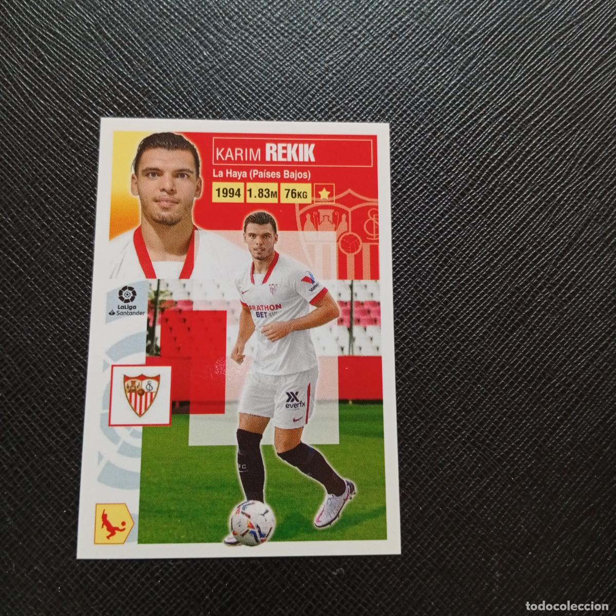 Cromos de f&uacute;tbol: REKIK SEVILLA ESTE 2020 2021 CROMO FUTBOL LIGA 20 21 - SIN PEGAR - A97 PG118 FICHAJE 56