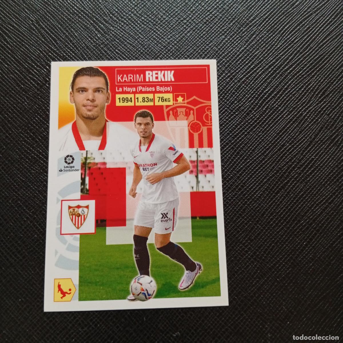 Cromos de f&uacute;tbol: REKIK SEVILLA ESTE 2020 2021 CROMO FUTBOL LIGA 20 21 - SIN PEGAR - A97 PG118 FICHAJE 56