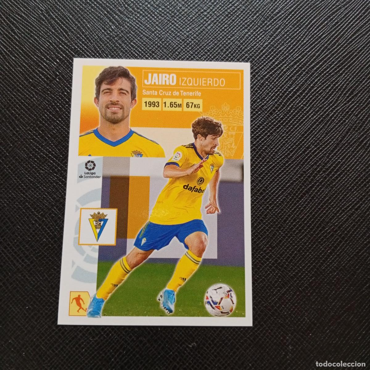 Cromos de f&uacute;tbol: JAIRO CADIZ ESTE 2020 2021 CROMO FUTBOL LIGA 20 21 - SIN PEGAR - A97 PG118 FICHAJE 57