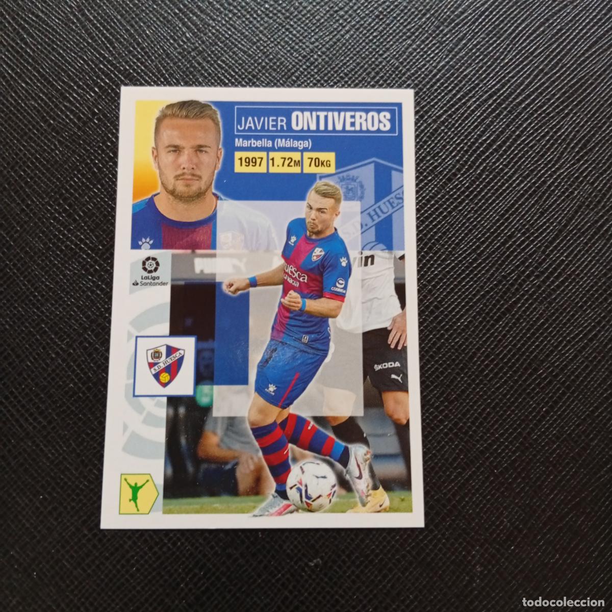 Cartes &agrave; collectionner de Football: ONTIVEROS HUESCA ESTE 2020 2021 CROMO FUTBOL LIGA 20 21 - SIN PEGAR - A97 PG154 FICHAJE 59