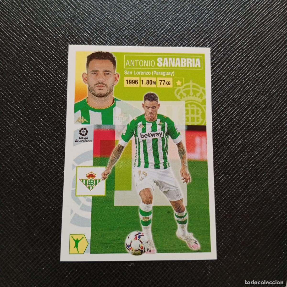 Cartes &agrave; collectionner de Football: SANABRIA REAL BETIS ESTE 2020 2021 CROMO FUTBOL LIGA 20 21 - SIN PEGAR - A97 PG163 FICHAJE 60