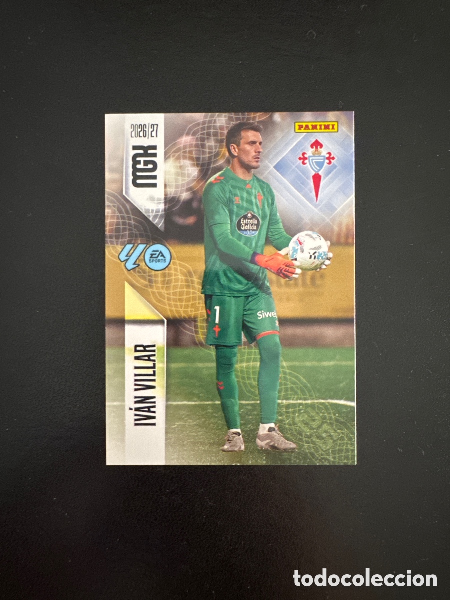 Cromos de f&uacute;tbol: IVAN VILLAR CELTA DE VIGO NUMERO 111 MEGACRACKS 2026 2027