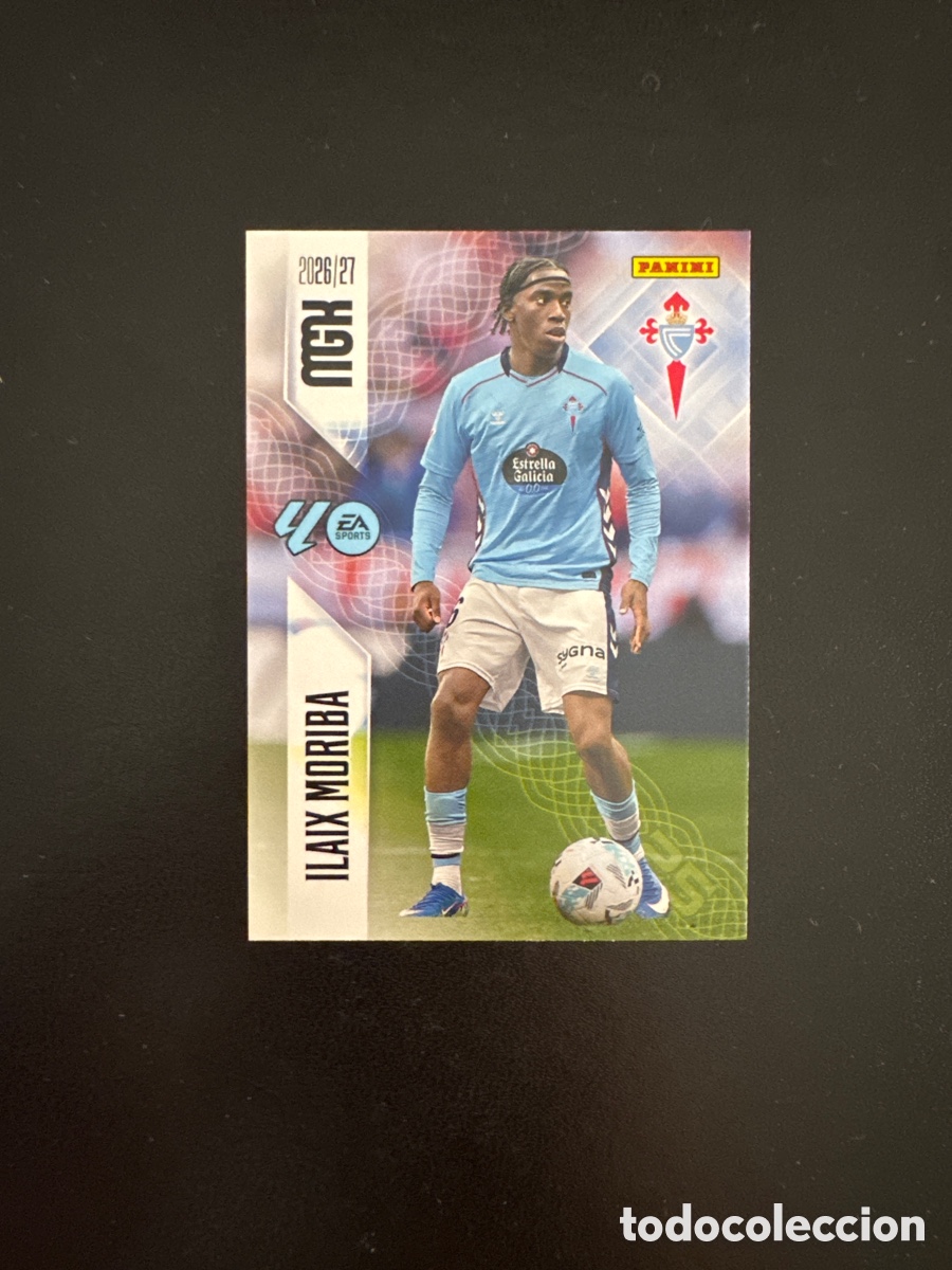 Cromos de f&uacute;tbol: ILAIX MORIBA CELTA DE VIGO NUMERO 118 MEGACRACKS 2026 2027
