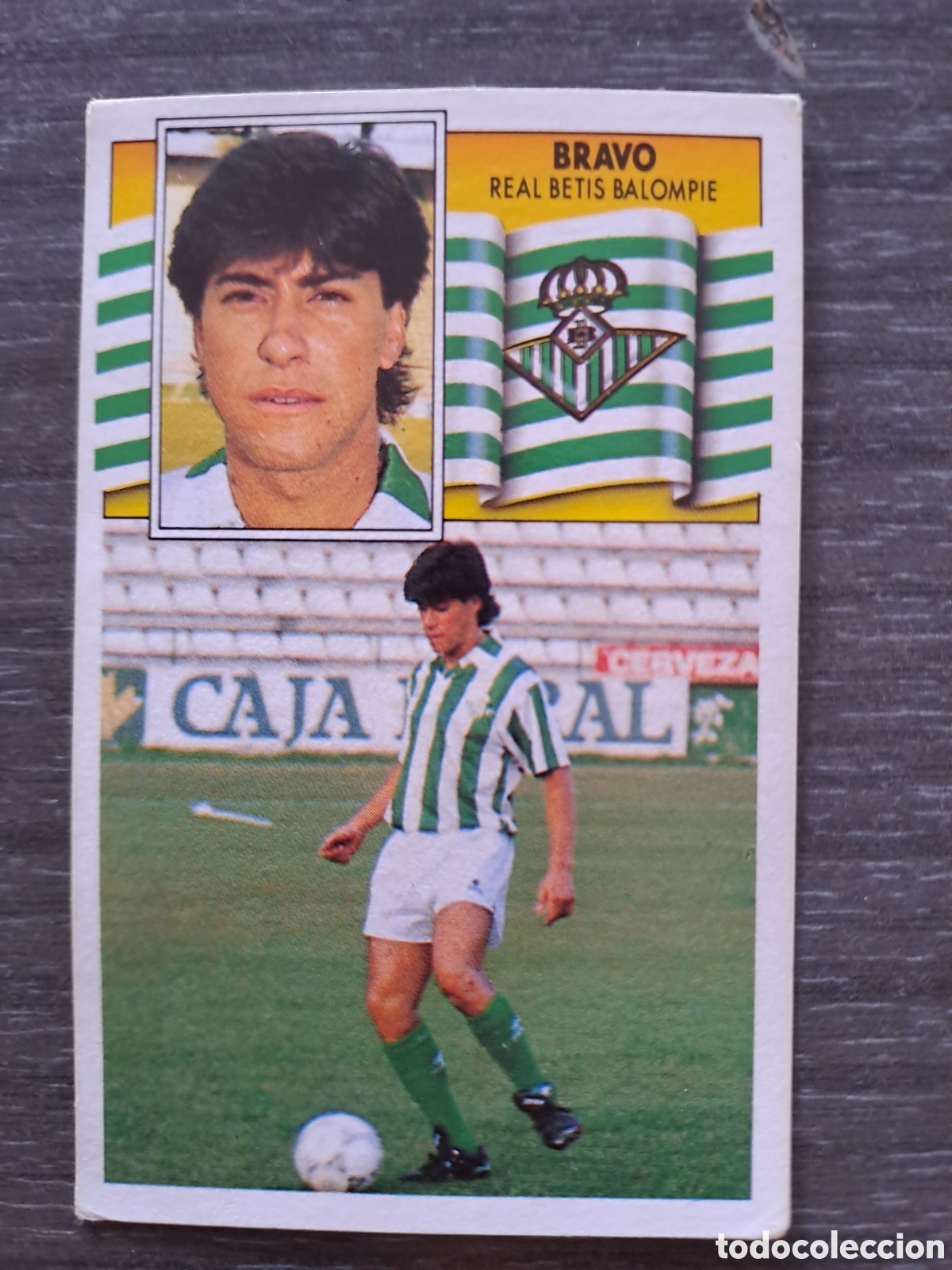 Cromos de f&uacute;tbol: BRAVO BETIS FICHAJE N&ordm; 28 EDICIONES ESTE LIGA 90-91 SIN PEGAR