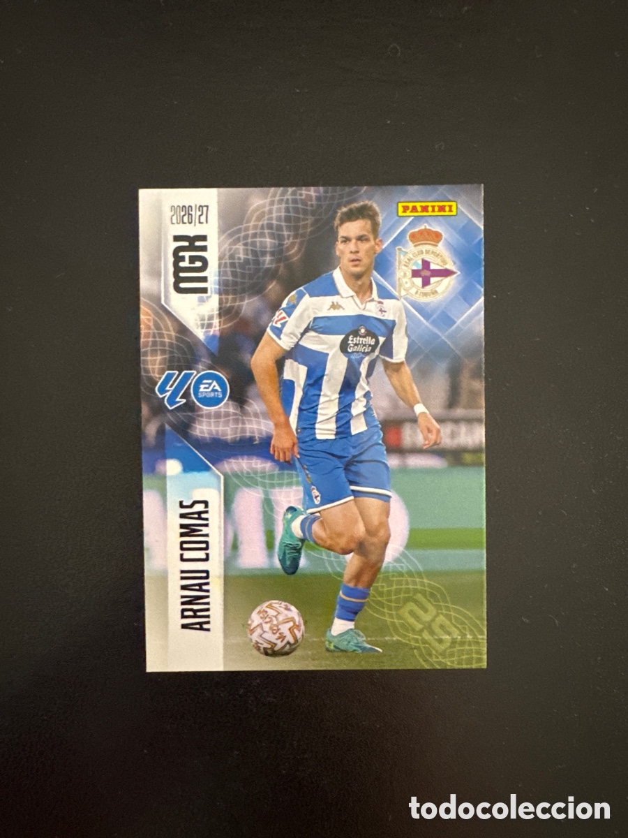 Football Stickers: ARNAU COMAS DEPORTIVO DE LA CORU&Ntilde;A NUMERO 134 MEGACRACKS 2026 2027