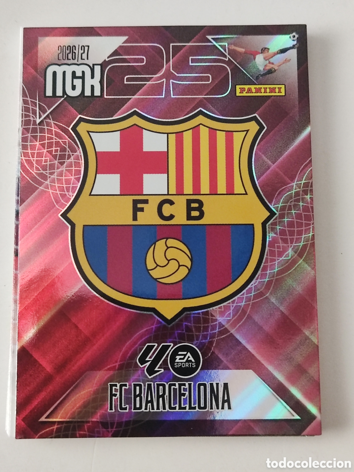 Figurine di Calcio: Lote base completo (18 cromos) FC Barcelona Mgk 26 27