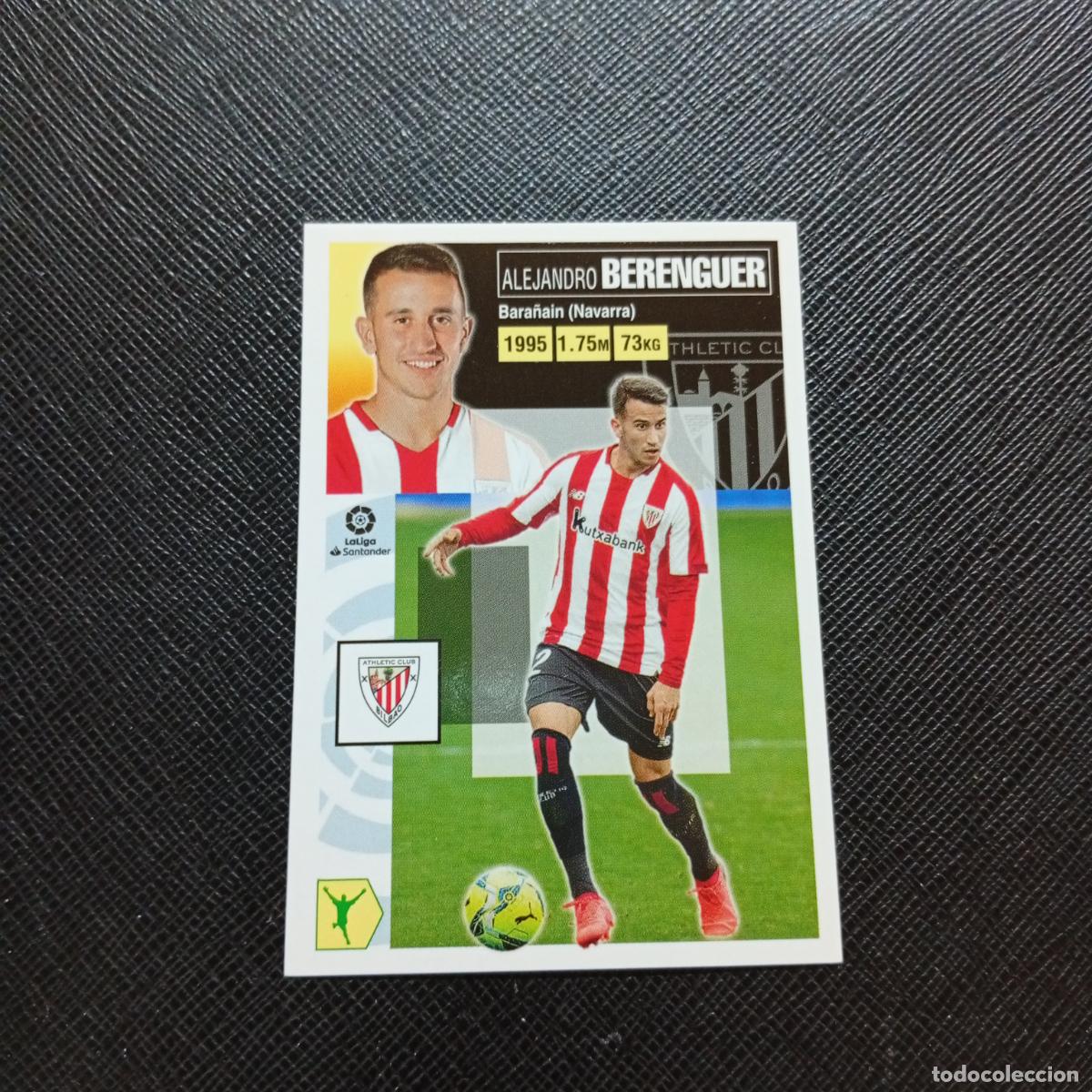 Figurine di Calcio: BERENGUER BILBAO ESTE 2020 2021 CROMO FUTBOL LIGA 20 21 - SIN PEGAR - A97 PG181 FICHAJE 64