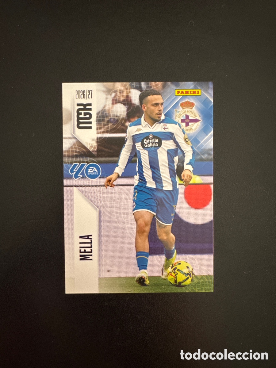 Cartes &agrave; collectionner de Football: MELLA DEPORTIVO DE LA CORU&Ntilde;A NUMERO 141 MEGACRACKS 2026 2027