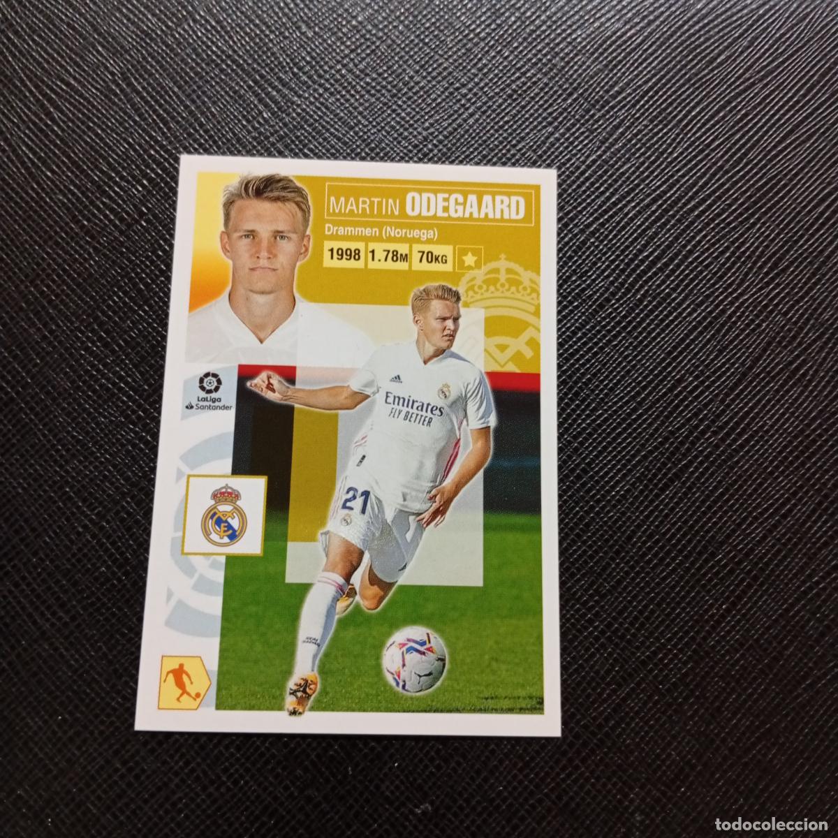 Cartes &agrave; collectionner de Football: ODEGAARD REAL MADRID ESTE 2020 2021 CROMO FUTBOL LIGA 20 21 - SIN PEGAR - A97 PG208 FICHAJE 68