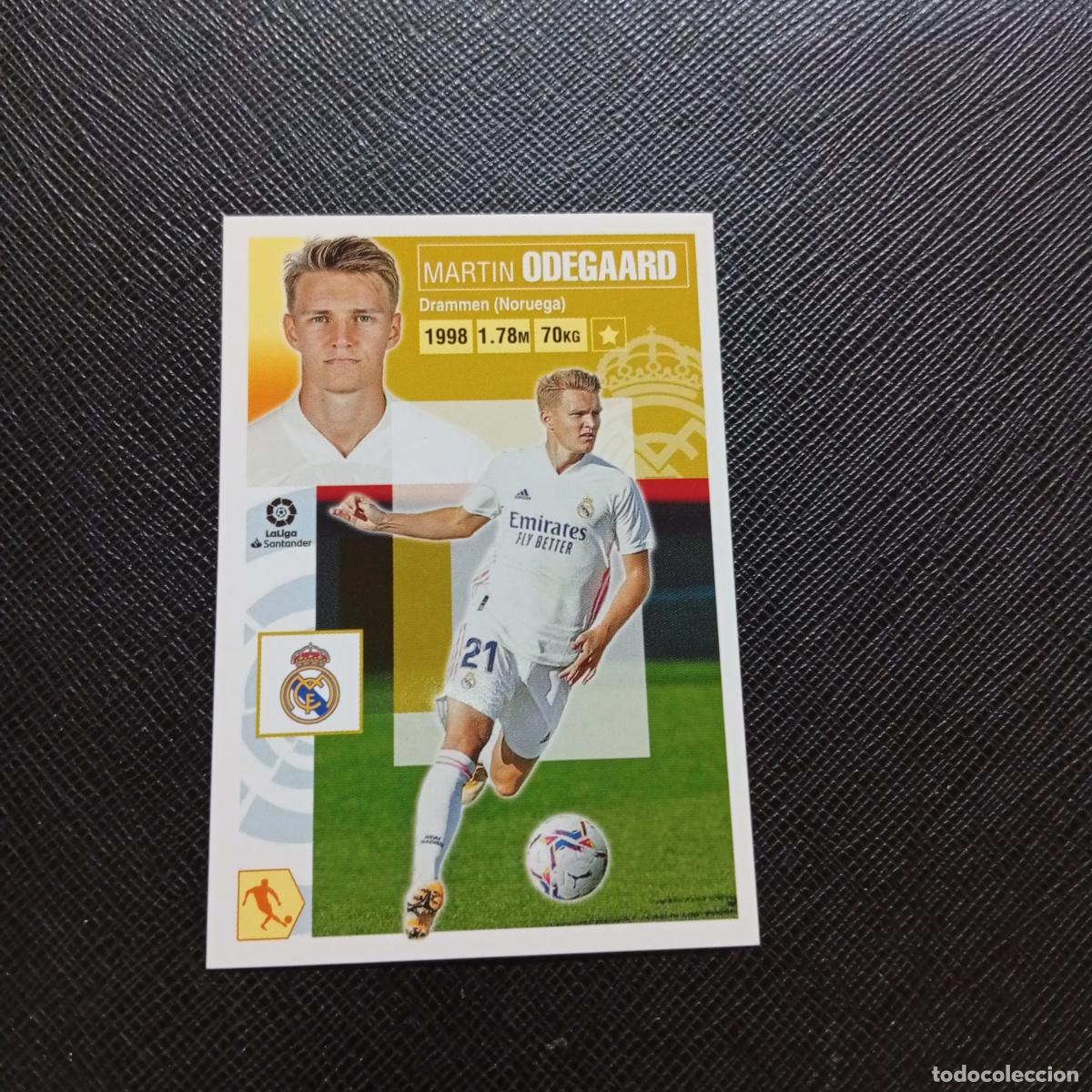 Cartes &agrave; collectionner de Football: ODEGAARD REAL MADRID ESTE 2020 2021 CROMO FUTBOL LIGA 20 21 - SIN PEGAR - A97 PG208 FICHAJE 68