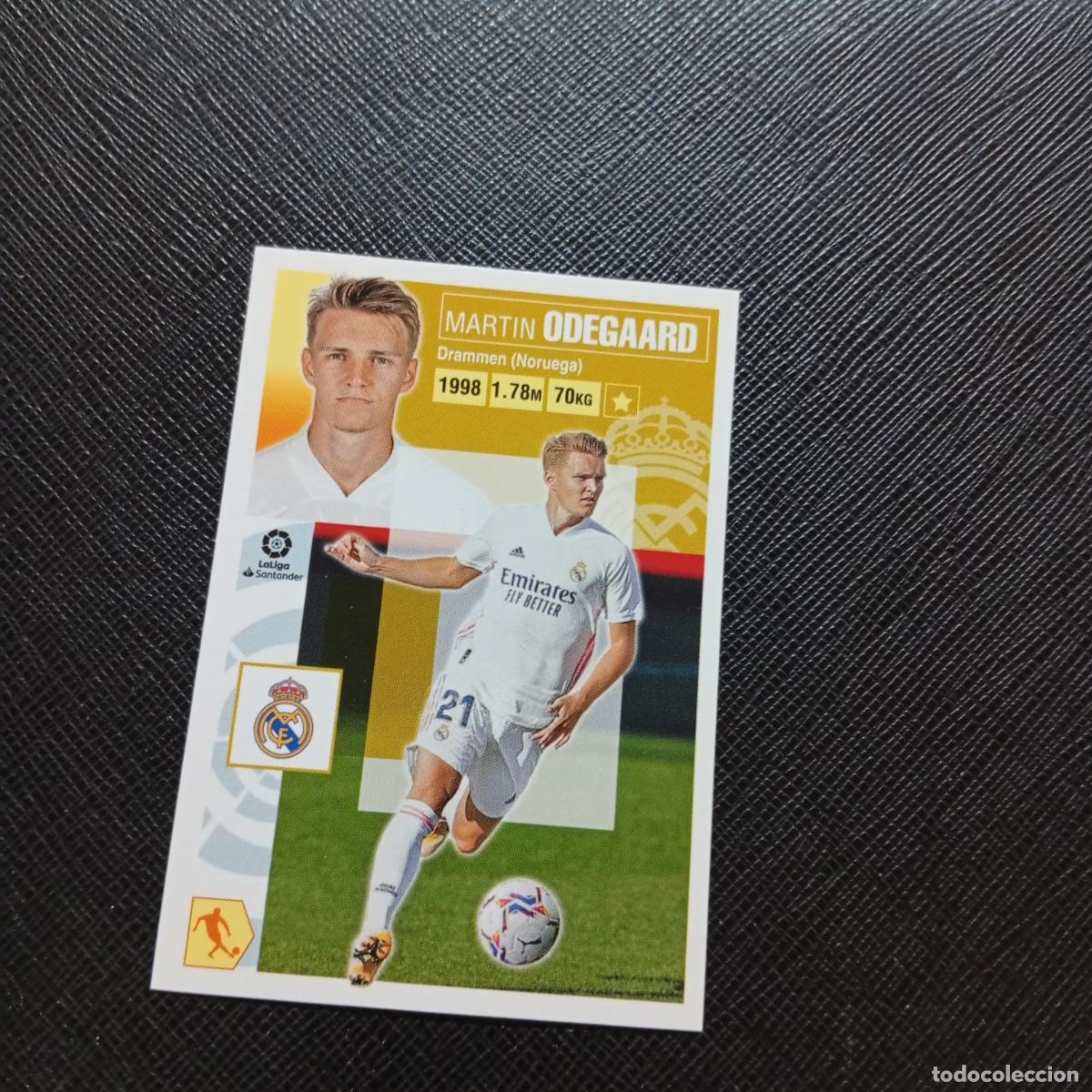 Cartes &agrave; collectionner de Football: ODEGAARD REAL MADRID ESTE 2020 2021 CROMO FUTBOL LIGA 20 21 - SIN PEGAR - A97 PG208 FICHAJE 68