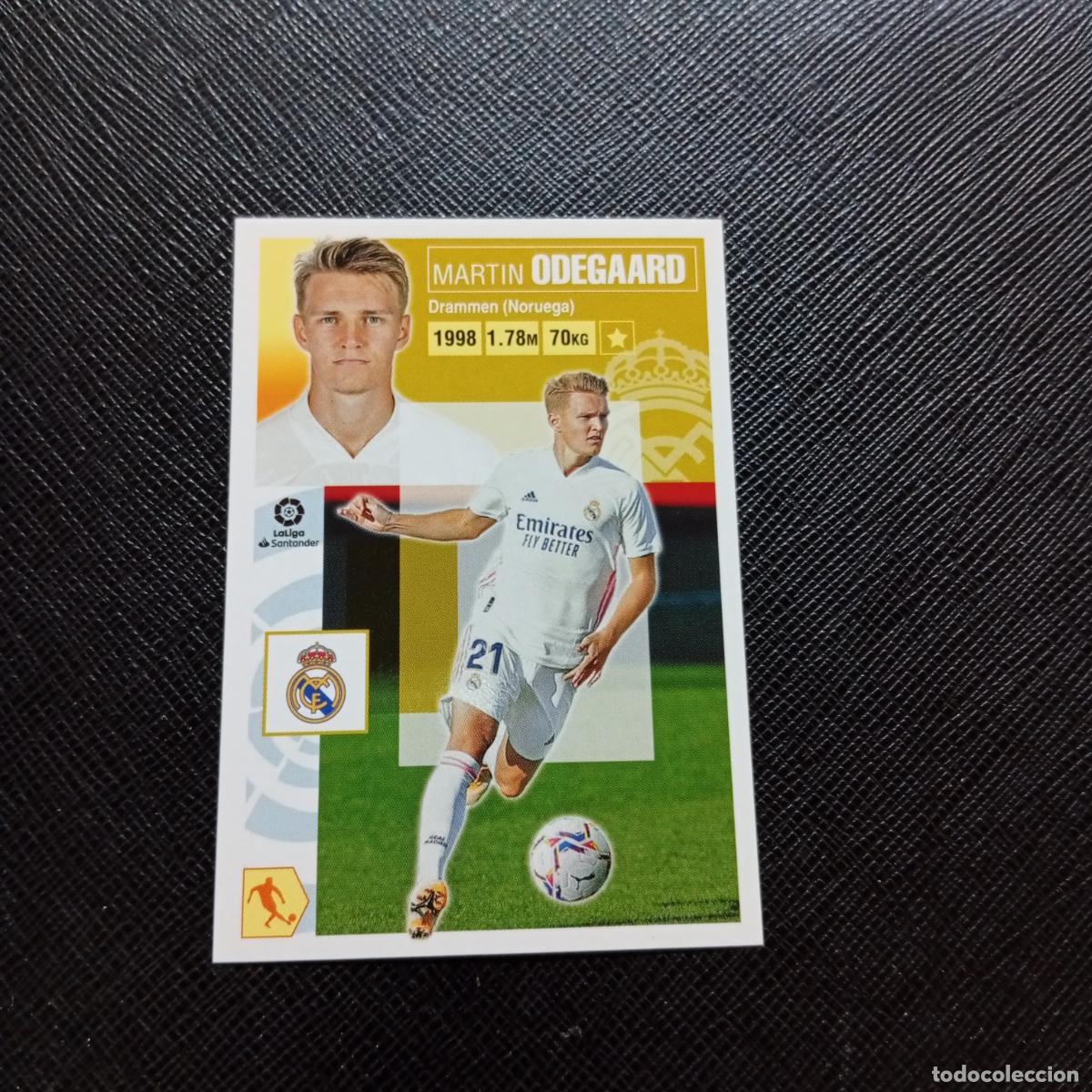 Cartes &agrave; collectionner de Football: ODEGAARD REAL MADRID ESTE 2020 2021 CROMO FUTBOL LIGA 20 21 - SIN PEGAR - A97 PG208 FICHAJE 68