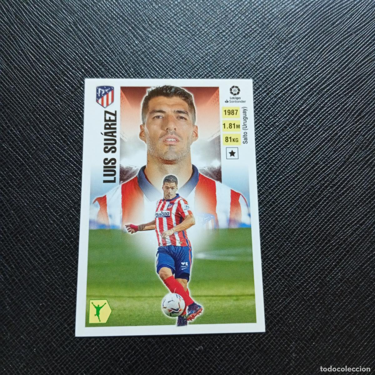 Fu&szlig;ball-Sticker: LUIS SUAREZ AT MADRID TOP ESTE 2020 2021 CROMO FUTBOL LIGA 20 21 - SIN PEGAR - A97 PG217 FICHAJE 70