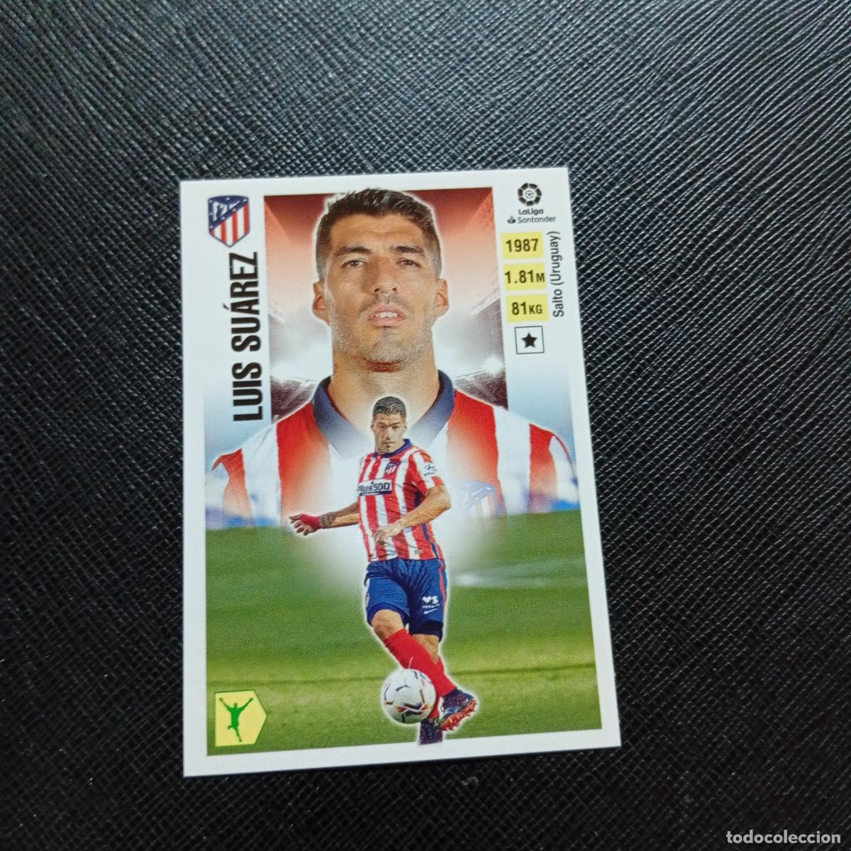 Fu&szlig;ball-Sticker: LUIS SUAREZ AT MADRID TOP ESTE 2020 2021 CROMO FUTBOL LIGA 20 21 - SIN PEGAR - A97 PG217 FICHAJE 70