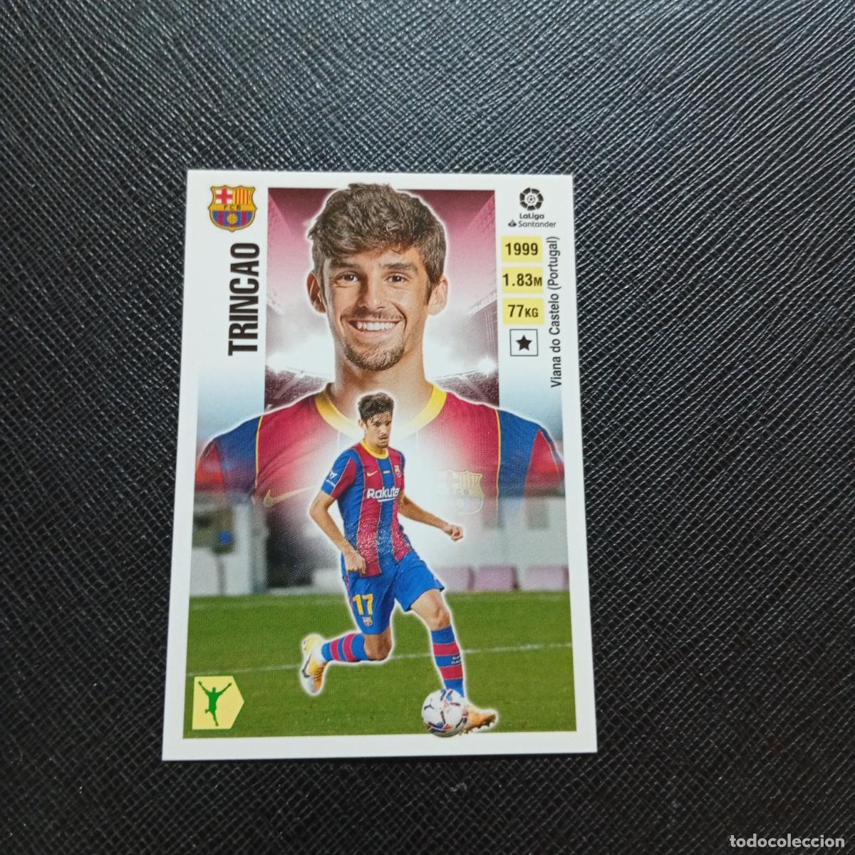 Cromos de f&uacute;tbol: TRINCAO BARCELONA TOP ESTE 2020 2021 CROMO FUTBOL LIGA 20 21 - SIN PEGAR - A97 PG226 FICHAJE 71
