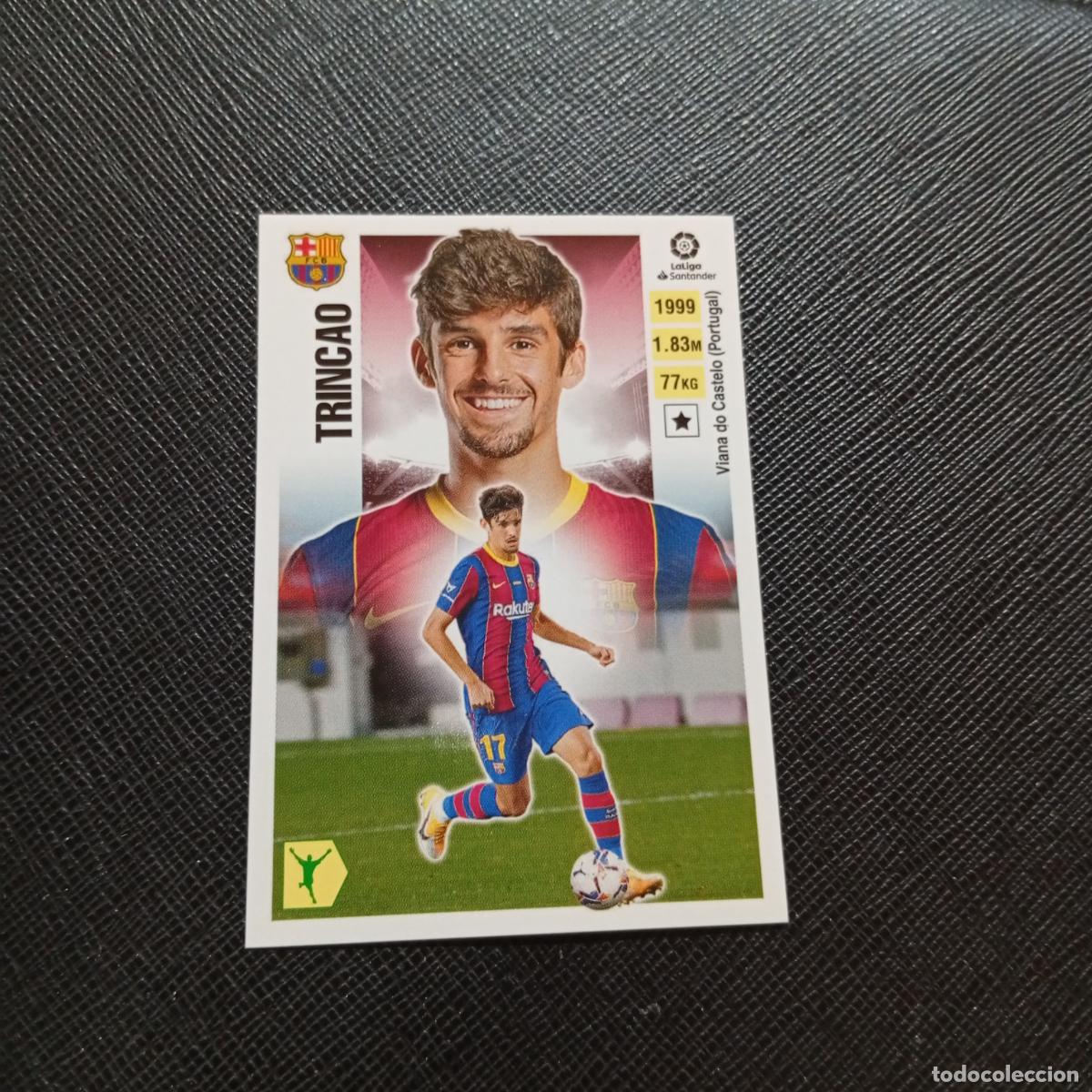 Cromos de f&uacute;tbol: TRINCAO BARCELONA TOP ESTE 2020 2021 CROMO FUTBOL LIGA 20 21 - SIN PEGAR - A97 PG226 FICHAJE 71