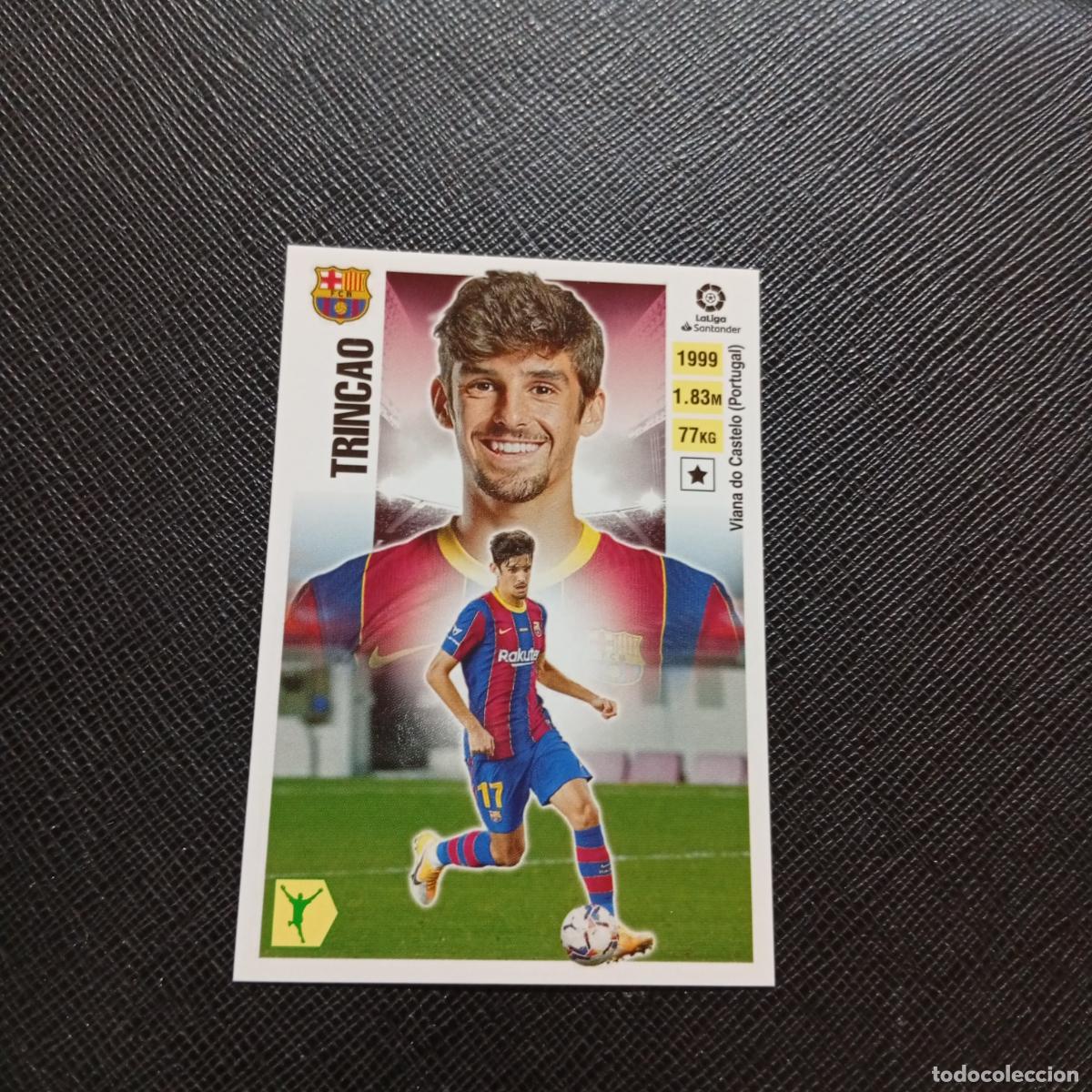 Cromos de f&uacute;tbol: TRINCAO BARCELONA TOP ESTE 2020 2021 CROMO FUTBOL LIGA 20 21 - SIN PEGAR - A97 PG226 FICHAJE 71