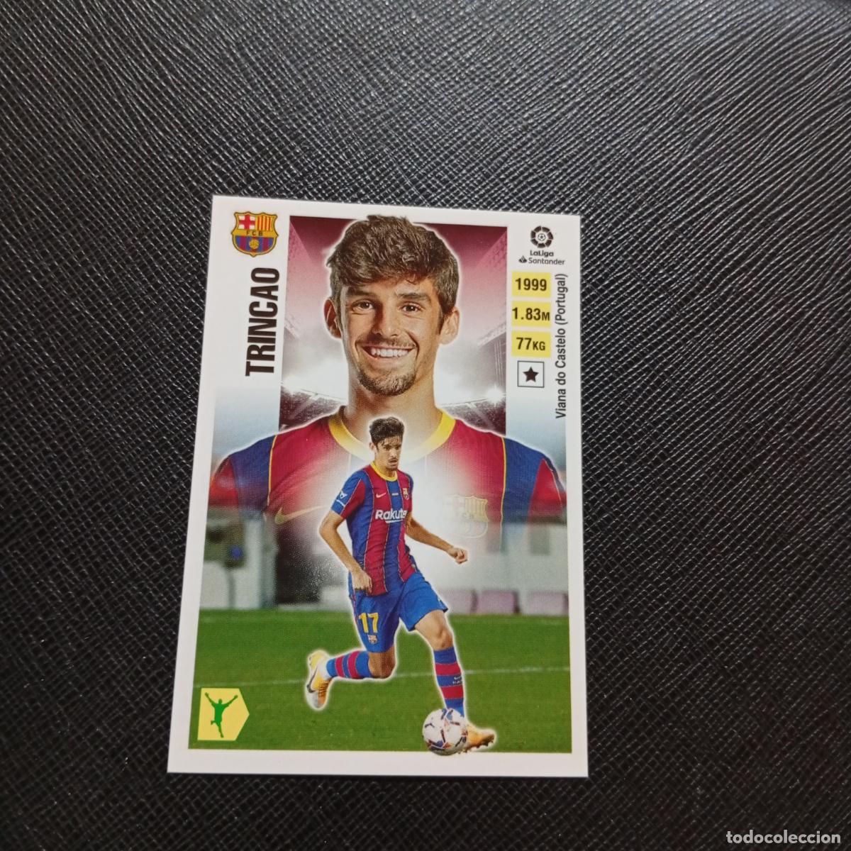 Cromos de f&uacute;tbol: TRINCAO BARCELONA TOP ESTE 2020 2021 CROMO FUTBOL LIGA 20 21 - SIN PEGAR - A97 PG226 FICHAJE 71